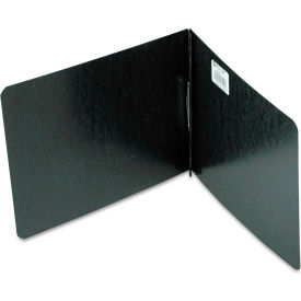 Pressboard Report Cover, Prong Clip, Letter Size, 2" Capacity, Black
