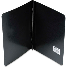Presstex Report Cover, Side Open, Prong Clip, Letter, 3" Capacity, Black