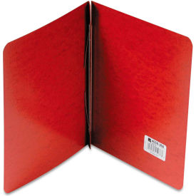 Presstex Report Cover, Side Open, Prong Clip, Letter, 3" Capacity, Red