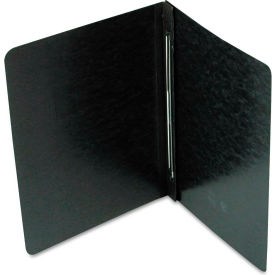 Side Opening PressGuard Report Cover, Prong Fastener, Letter, Black