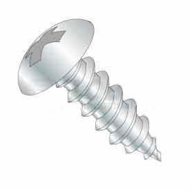 10 x 1 Phillips Truss Head Sheet Metal Screw 304 Stainless Steel - Package of 100