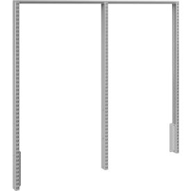 Steel Uprights, 60-1/4"W, Gray