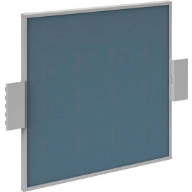 Back Screen For Workbench, 24"W, Gray