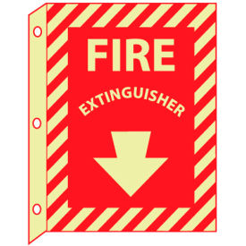 3D Glow Sign Plastic - 12X9 Fire Extinguisher