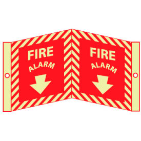 3D Glow Sign Acrylic - Fire Alarm