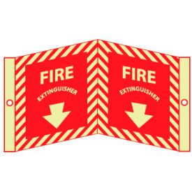 3D Glow Sign Acrylic - Extinguisher