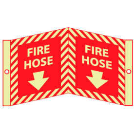 3D Glow Sign Acrylic - Fire Hose