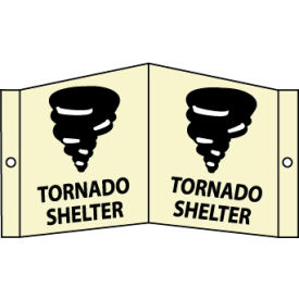 3D Glow Sign Acrylic - Tornado Shelter