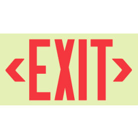 Exit - Red Frameless