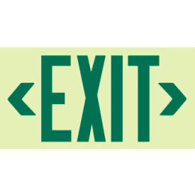 Exit - Green Frameless