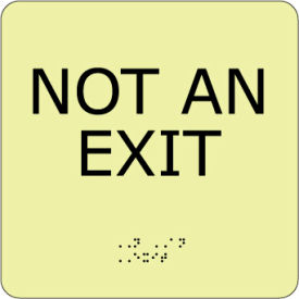 Glow Braille - NOT AN EXIT