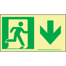 Glow NYC - Directional Sign Down