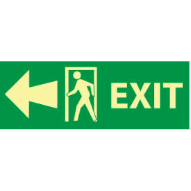 Exit Sign Vinyl - Left Arrow