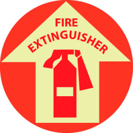 Glow Floor Sign - Fire Extinguisher