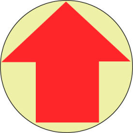 Glow Floor Sign - Arrow