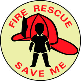 Glow Sign Vinyl - Fire Rescue