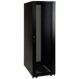 42U SmartRack Shallow-Depth Rack Enclosure Cabinet with Doors & Side Panels