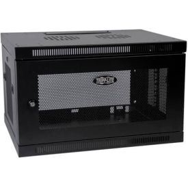 6U Switch-Depth Wall-Mount Rack Enclosure Cabinet