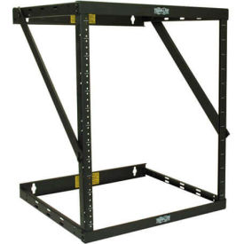 12U Heavy-Duty Switch-Depth Wall-Mount 2-Post Open Frame Rack