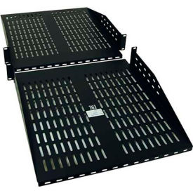 2U SmartRack Cantilever Double-Sided Fixed Shelf, 60 lb. Capacity Each Side