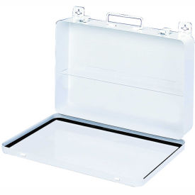 First Aid Box Metal - 13-11/16x2-3/8x9-1-8