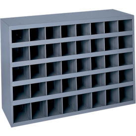Steel Parts Bin - 40 Openings 9" Deep