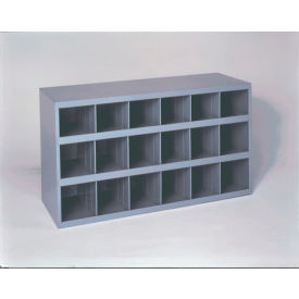 Steel Parts Bin - 18 Openings 12" Deep