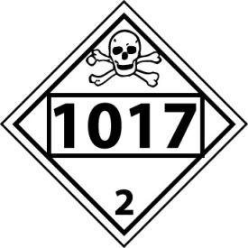 NMC Dot Four Digit Placard Sign, Rigid Plastic