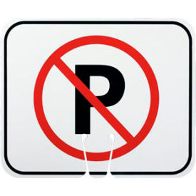 Cone Sign - No Parking