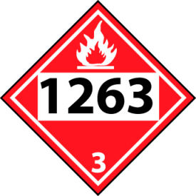 DOT Placard - 1263