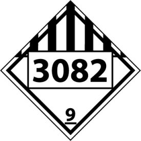DOT Placard - 3082 9