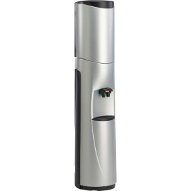 Bottleless Commercial Hot/Cold Water Cooler with Filtr - Silver with Black Trim