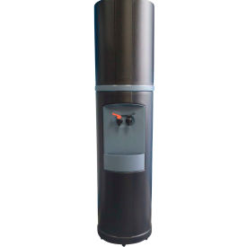 Bottleless Fahrenheit Model Commercial Hot/Cold Cooler with Filtration System, Black with Blue Trim