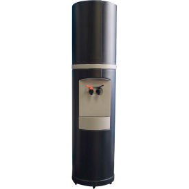 Aquaverve Bottleless Commercial Hot/Cold Cooler W/ Filtr, Black W/ Grey Trim