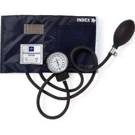 Handheld Aneroid Sphygmomanometer, Adult Cuff, Blue