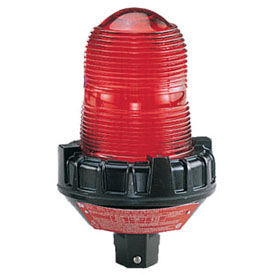 Flashing light, LED, 120-240VAC, hazard location, Red