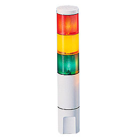 MicroStat LED light, 120VAC, Red-Amber-Green