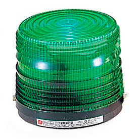 Strobe light, 120VAC, Green