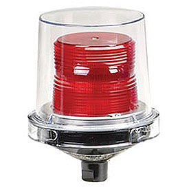 Flashing LED light, hazardous location, 120-240VAC Red