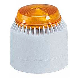 Strobe/sounder, 18-30VDC, Amber
