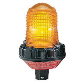 Flashing light, LED, 24VAC/DC, hazardous location, Amber
