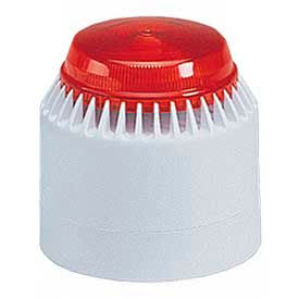 Strobe/sounder, 18-30VDC, Red