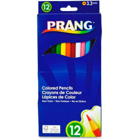 Colored Pencils, Assorted Lead, Assorted Barrel, 12/Set