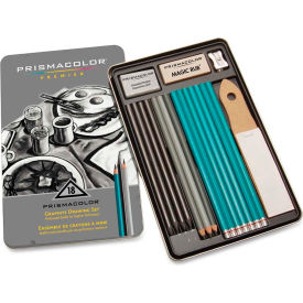 Premier Graphite Set, 8B, 6B, 4B, 2B, B, HB, 2H, 4H, 6H Pencils, Graphite Lead, 18/Pk