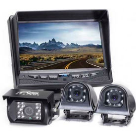 Rear View Safety Camera System with Side Camera