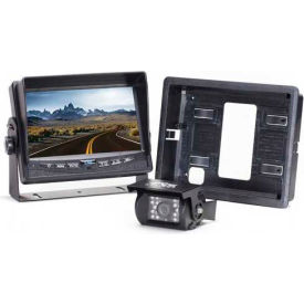 Rear View Safety Camera System - One Camera W/ Flush Mount Monitor