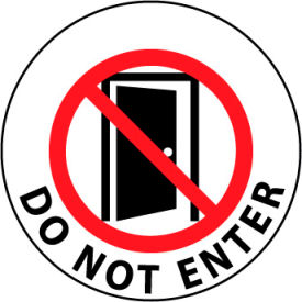 Walk On Floor Sign - Do Not Enter