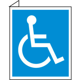 Facility Flange Sign - Handicapped Symbol