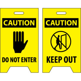 Floorsign - Caution Do Not Enter Keep Out