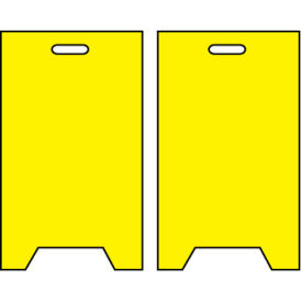 Floor Sign - Blank Yellow